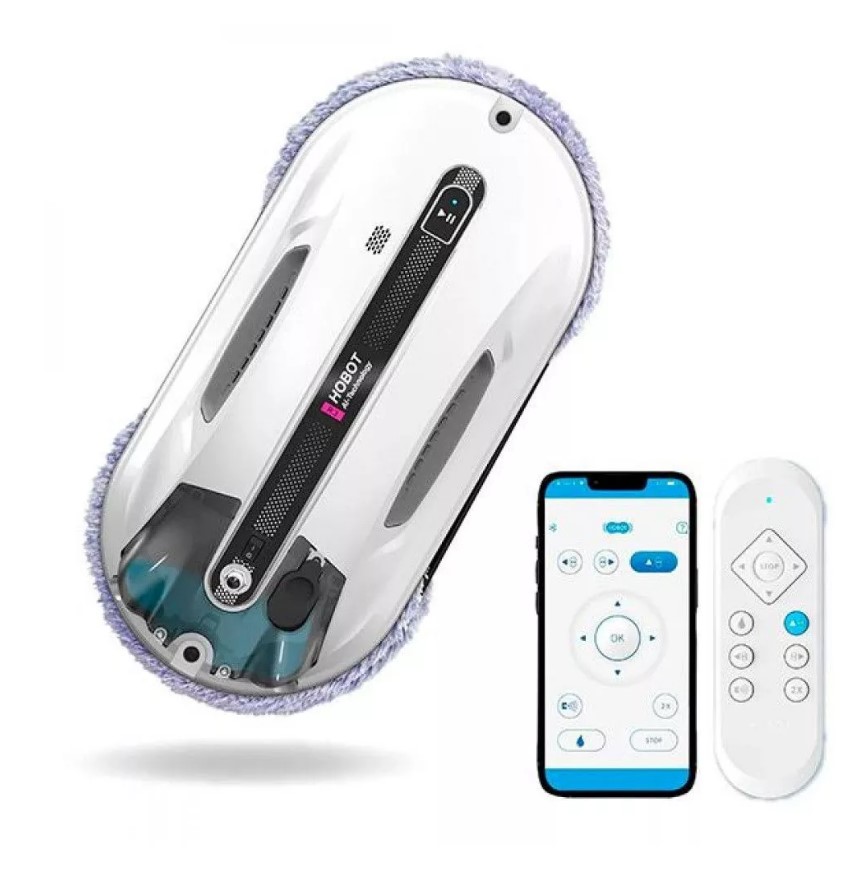 Робот-мойщик окон Hobot-R3 Ultrasonic (уборка - влажная, сухая / блок питания / распылитель жидкости)