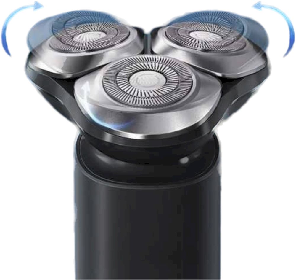 Бритва Xiaomi Electric Shaver S101, черная (BHR7465GL), синий — Фото 4