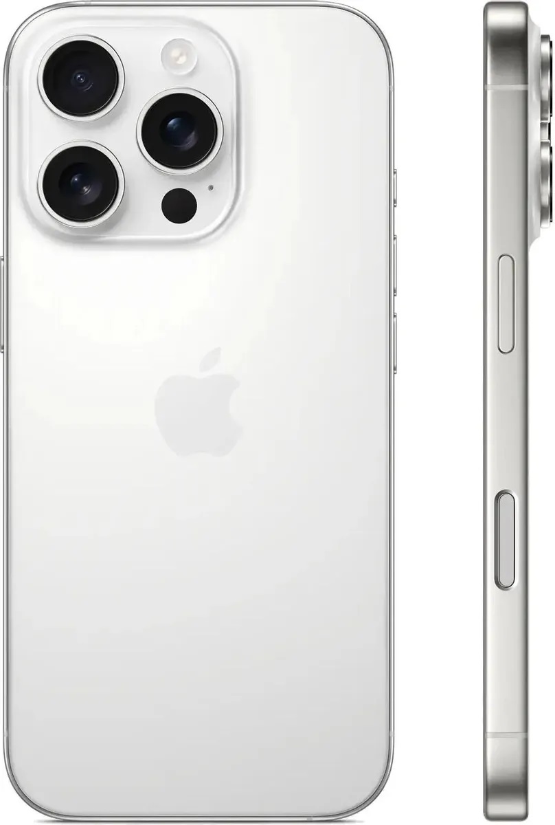 Смартфон Apple iPhone 16 PRO 128 ГБ, белый
