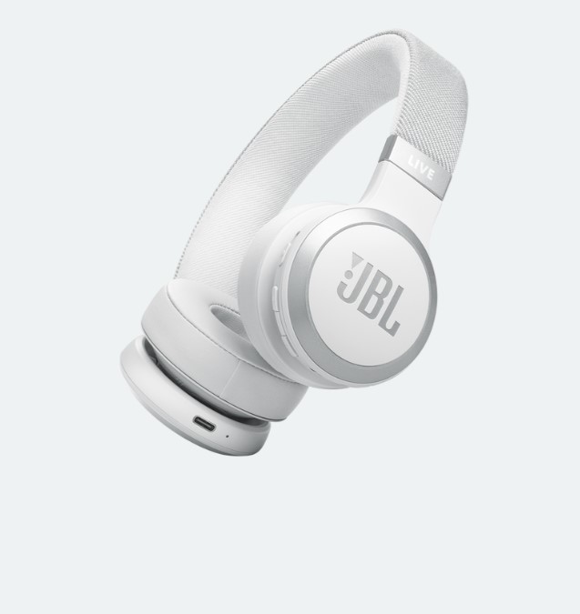 Беспроводные наушники с микрофоном JBL Live 670NC, Bluetooth, 20Гц-20000 Гц, 32 Ом, 95 дБ, White-0
