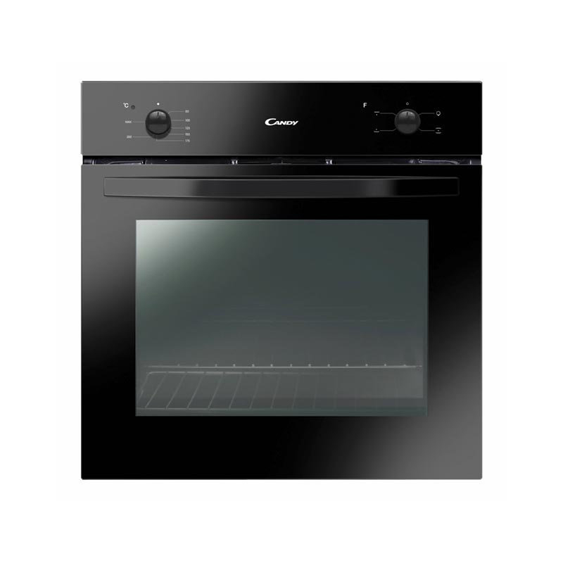 Духовой шкаф Candy FCS100N (Smart / 71 л / до 245 °C / Чёрный, эмаль / Гриль / Рельефные направляющие / A)-0