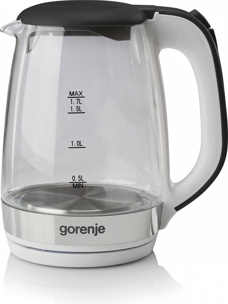 Чайник Gorenje K17GXG (2200 Вт / 1,7 л / стекло)-0