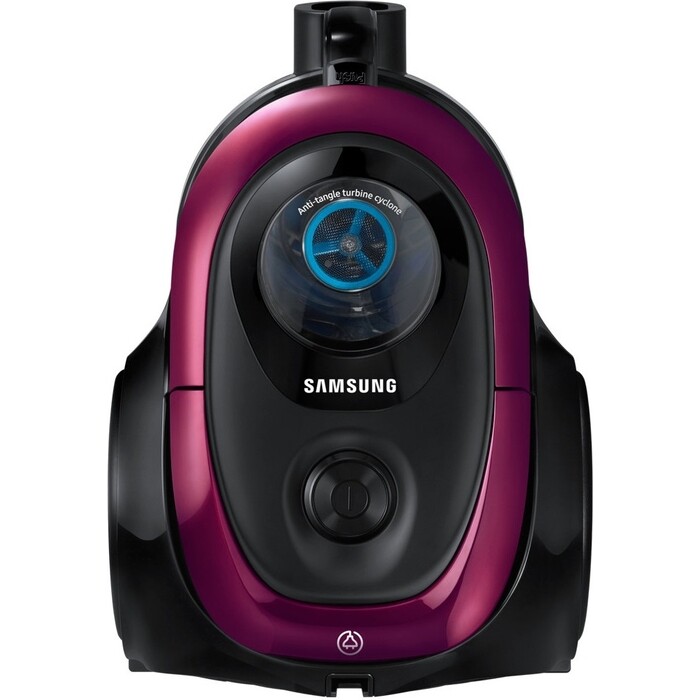 Пылесос Samsung VC18M2110SP (1800/380 Вт, контейнер, 1,5л, фиолетовый, Anti-tangle turbine, ручка Easy Grip)