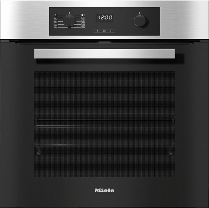 Духовой шкаф Miele H 2265-1 BP Active (76 л / до 280 °C / Нерж. сталь + чёрное стекло / пиролиз )