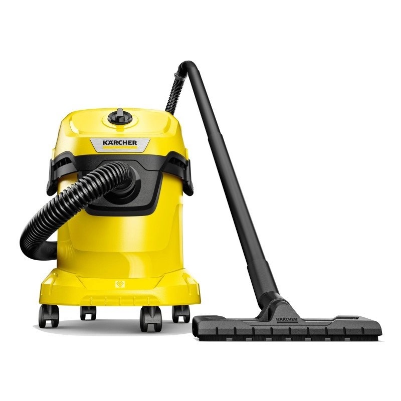 Пылесос Karcher WD 3 V-15/4/20 1.628-104.0 (1000Вт, мусоросборник 15л, желтый)