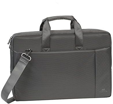 Сумка для ноутбука RivaCase 8251 grey 17.3", белый