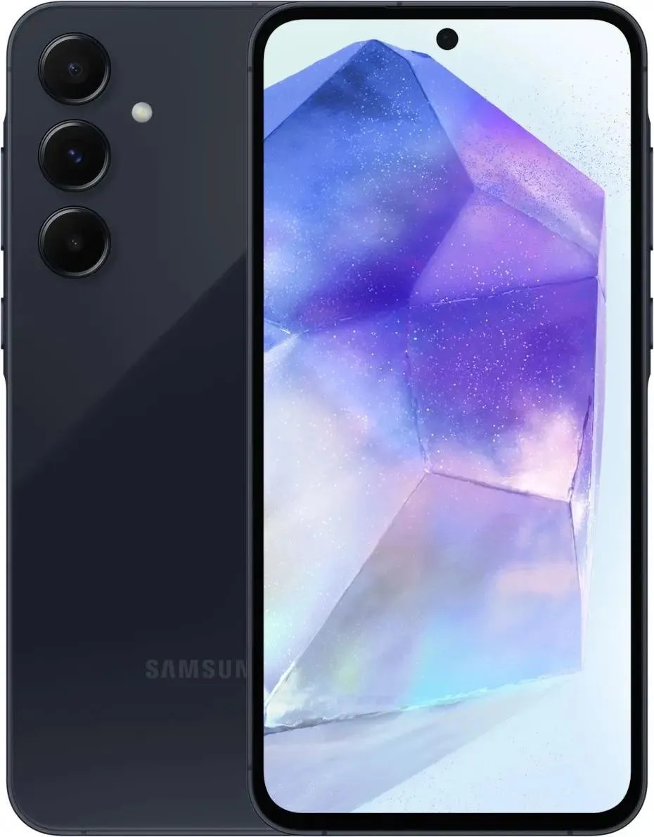 Смартфон Samsung Galaxy A55 5G 8/128 ГБ (SM-A556E), темно-синий