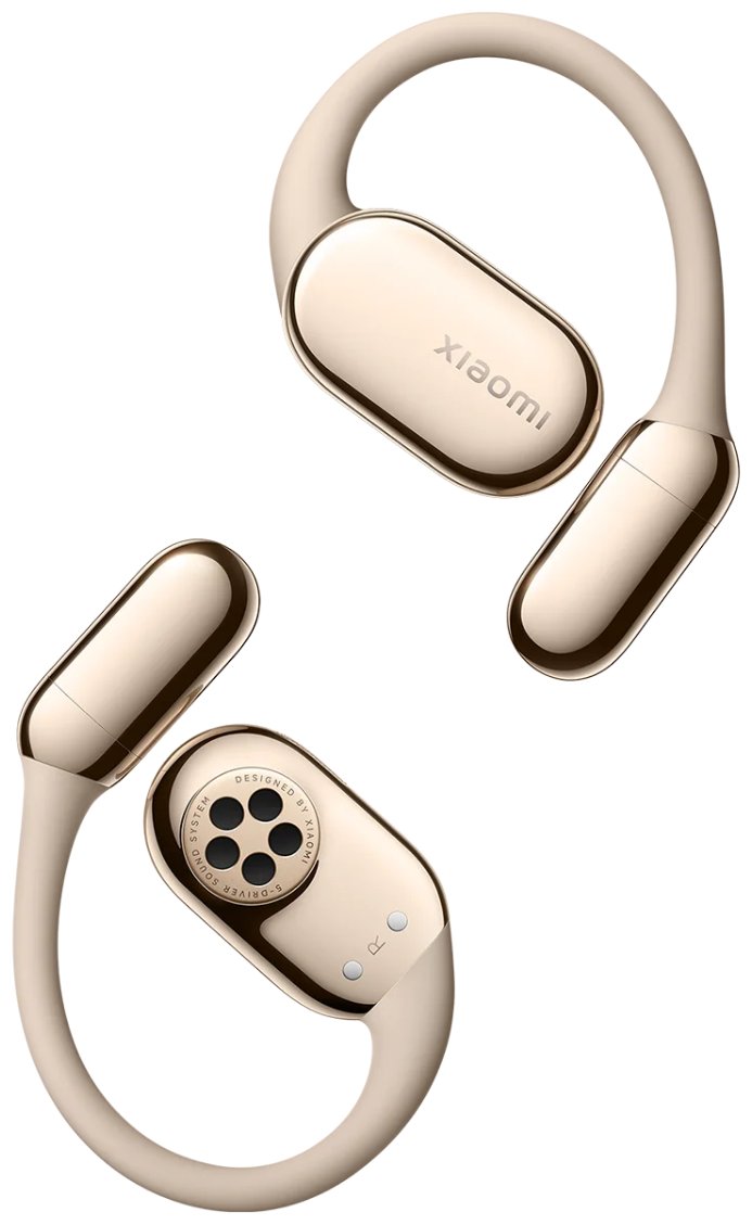 Беспроводные TWS наушники Xiaomi OpenWear Stereo Pro, золотые (BHR080FGL)