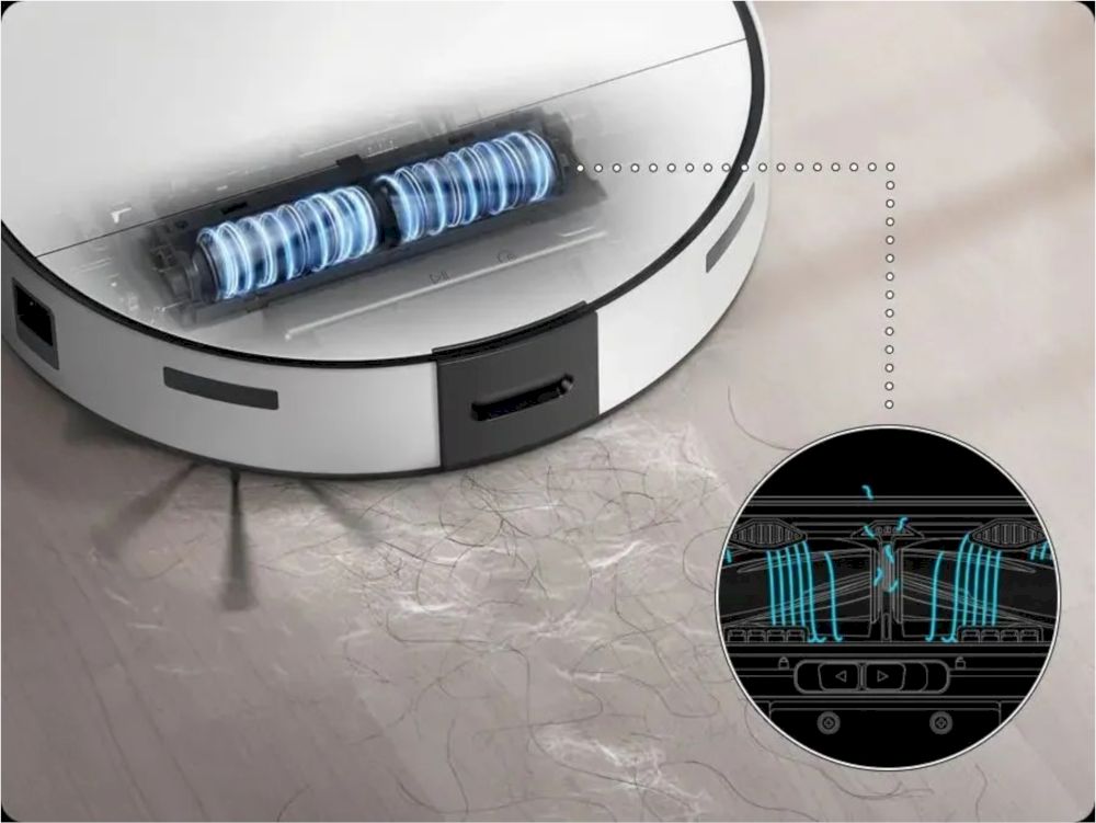 Робот-пылесос Samsung VR7MD96514G/GE Bespoke Jet Bot Combo Steam, белый — Фото 9