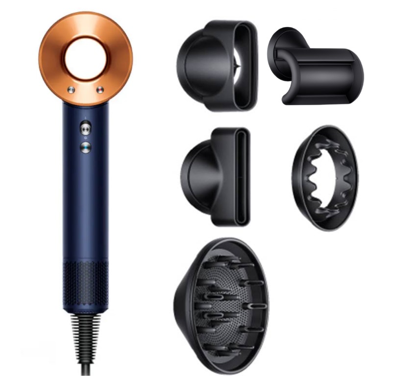 Фен Dyson Supersonic HD07 Gift Edition, Blue/Blush UK-0