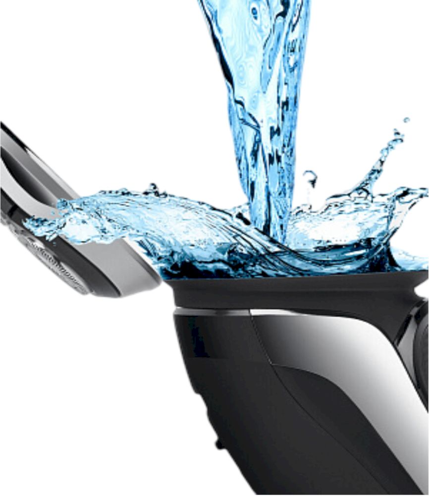 Бритва Polaris PMR 0305R wet&dry PRO 5 BLADES, чёрный — Фото 7