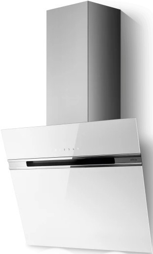 Вытяжка наклонная Elica STRIPE LUX @ WH/A/90 (1200 м³/ч / 265 Вт / LED освещение 2x2.5 Вт / ширина - 89.8 см / ElicaConnect (Wi-Fi) / белое стекло)