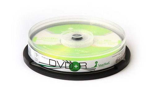 Диск DVD+R Smart Track / 4,7Gb/120мин / 16X / CB-10 (BOX10)-0