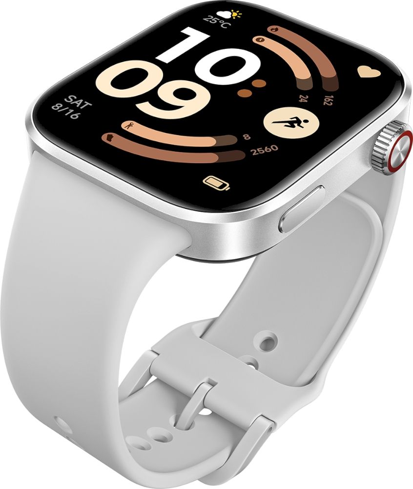 Смарт-часы Xiaomi Redmi Watch 6, серебристые (BHR08CUGL), серебристый — Фото 4