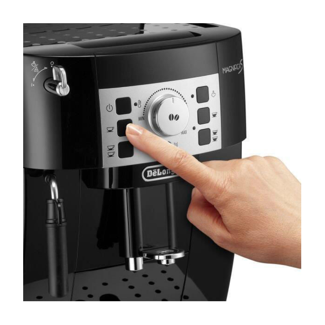 Кофемашина DeLonghi Magnifica Start ECAM22.115.B  (кофе зерновой, молотый/ 1450 Вт/ 1.8 л/ капучинатор/ 2 напитка)-2