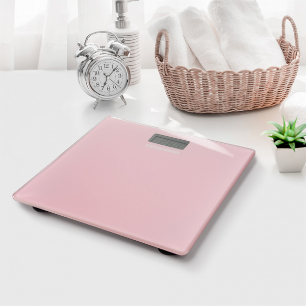 Весы электронные напольные Redmond RS-757, Розовый  (180 кг)-1