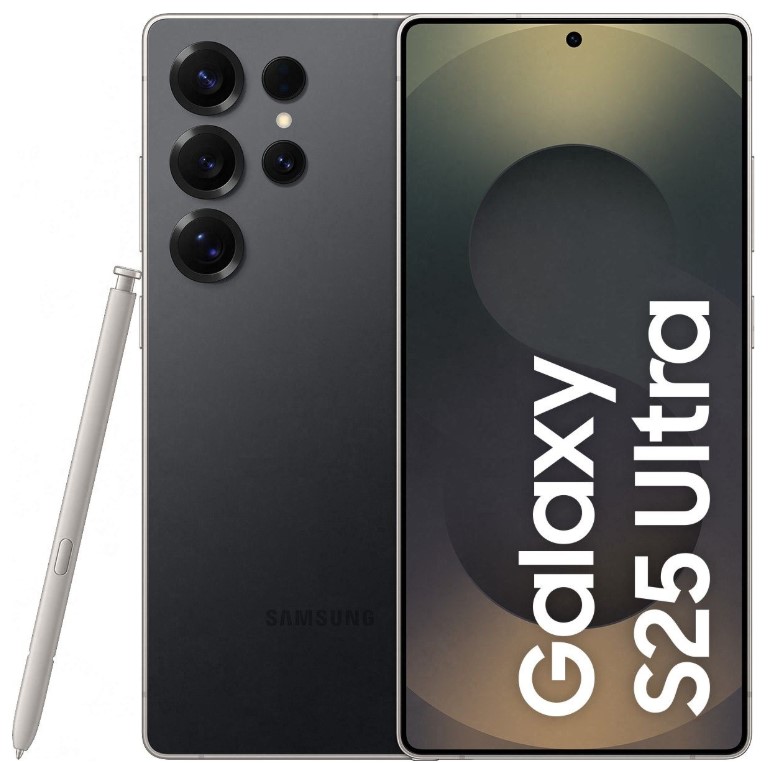 Смартфон Samsung Galaxy S25 ULTRA 12/256 ГБ (SM-S938B/DS), чёрный