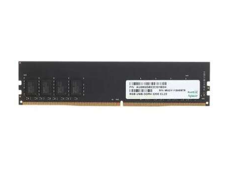 Память DDR4 8Gb 3200MHz Apacer EL.08G21.GSH -0