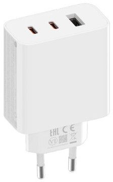 Сетевое зарядное устройство Xiaomi 67W GaN Charger (BHR7493EU), белый — Фото 1