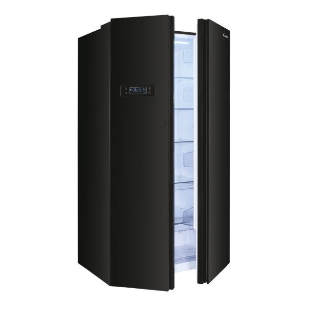 Холодильник Side by Side CANDY CHSBSO6174B (Giants / Объем - 532 л / Высота - 177 см / A+ / Чёрный / No Frost)-0
