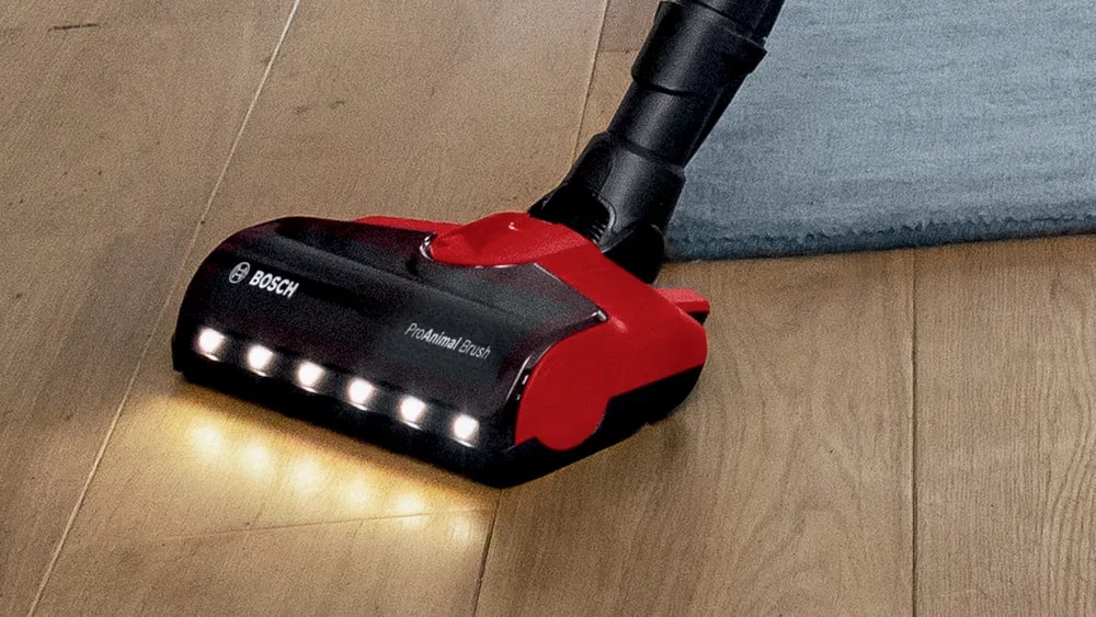 Пылесос Bosch BBS711ANM ProAnimal (вертикальный, контейнер 0,3л, аккумулятор Li-Ion, красный)