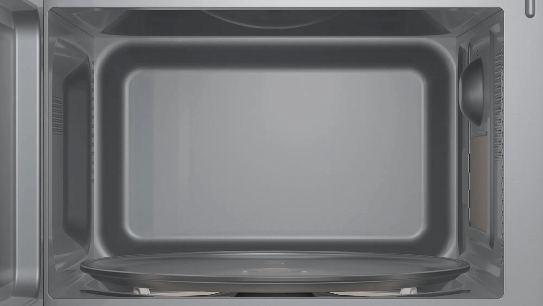 Микроволновая печь BOSCH FFL023MS2 (20 л, 800 Вт, переключатели поворотный механизм, сенсор, дисплей, черный)