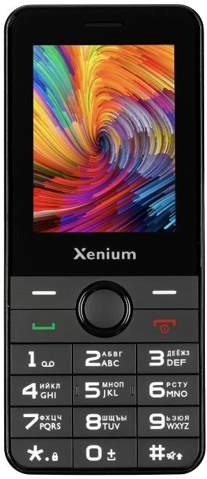 Телефон мобильный Xenium X240, черный