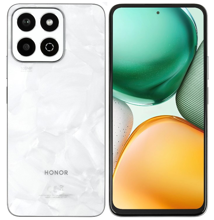 Смартфон HONOR X7c 8/128 ГБ, белый-0
