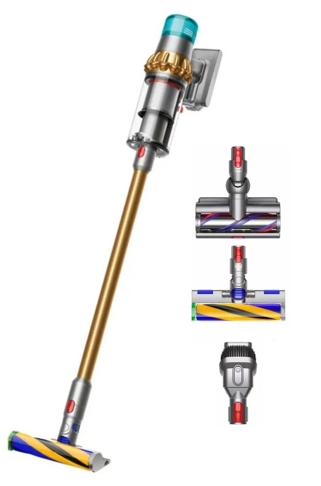 Пылесос Dyson V15 Detect Absolute Gold EU