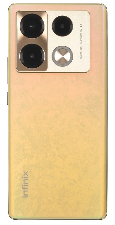 Смартфон Infinix NOTE 40 PRO 12/256 ГБ, золотой
