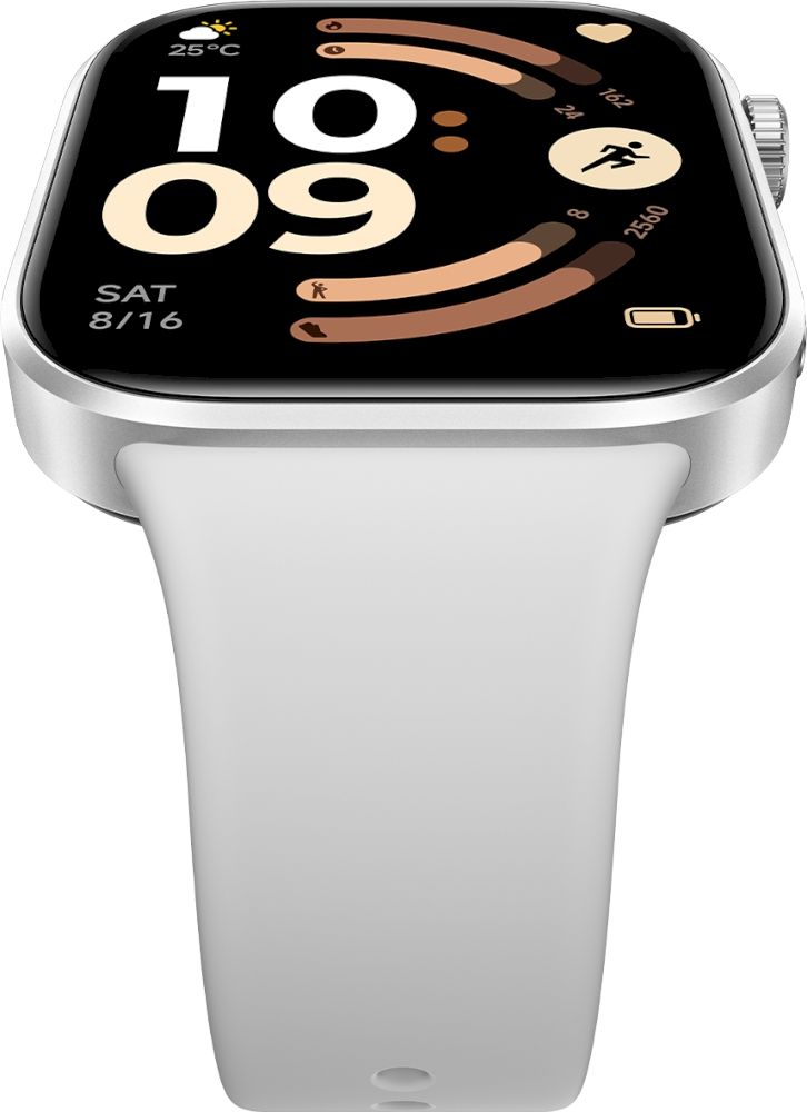Смарт-часы Xiaomi Redmi Watch 6, серебристые (BHR08CUGL), серебристый — Фото 3
