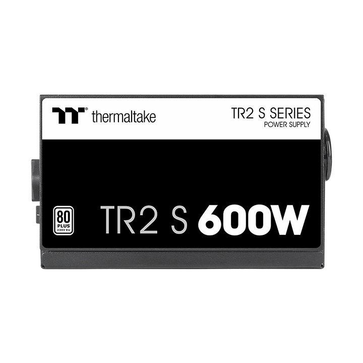Блок питания Thermaltake 600W TR2 S (80+, 20+4 pin, 4+4 pin CPU, 2x 6+2 pin PCI-E, 4 SATA, 120mm Fan)