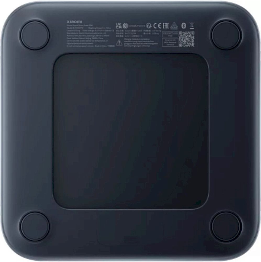 Весы напольные Xiaomi Smart Scale S200, черные (BHR9239GL), чёрный
