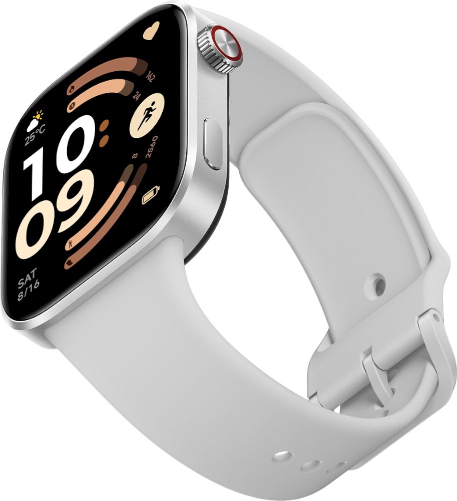 Смарт-часы Xiaomi Redmi Watch 6, серебристые (BHR08CUGL), серебристый — Фото 7
