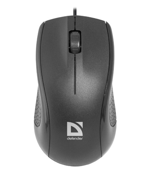 Проводная мышь Defender  Optimum MB-160 (1000 dpi) черный