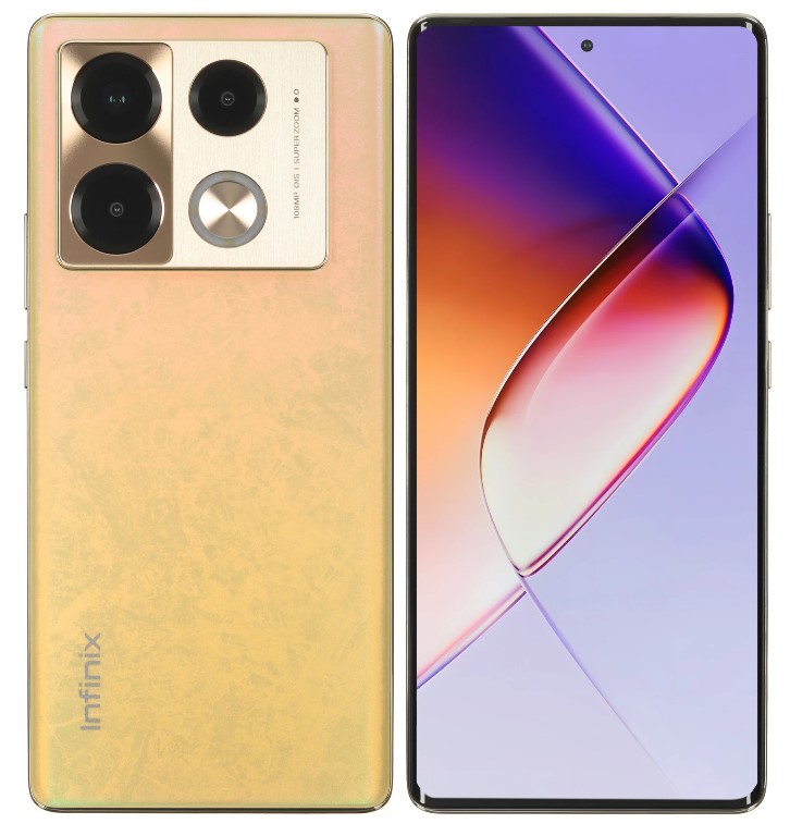 Смартфон Infinix NOTE 40 PRO 12/256 ГБ, золотой