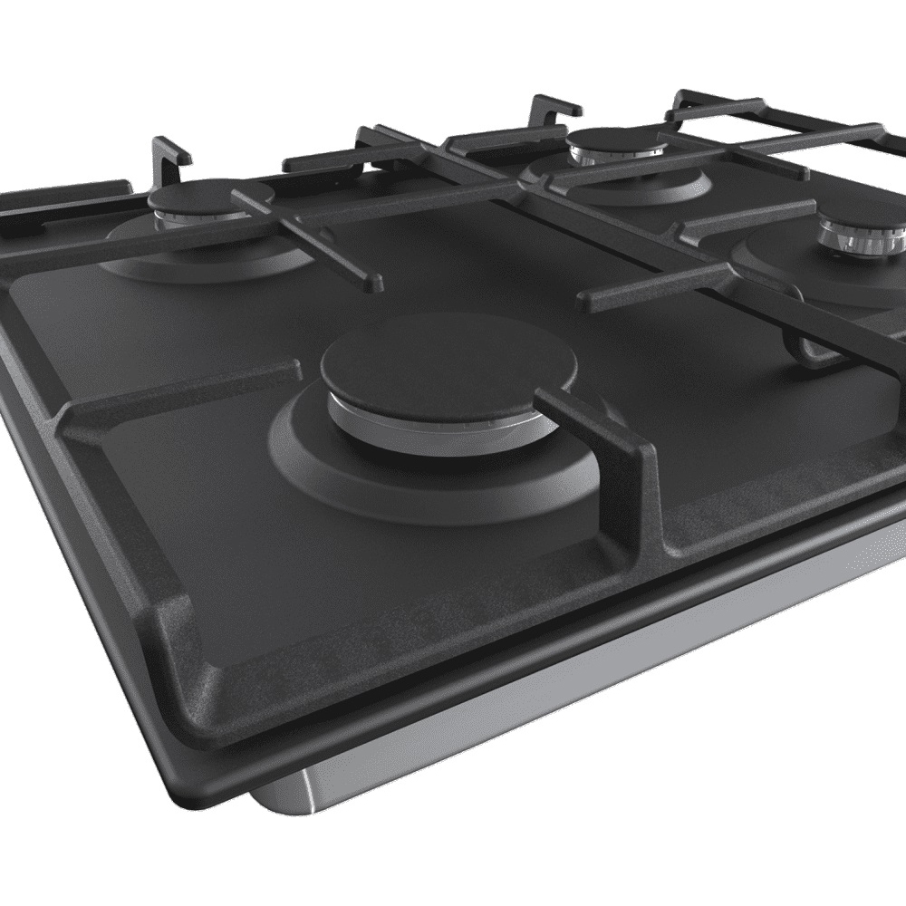 Поверхность газовая Gorenje G641EXB (Essential / Черный / Чугунные решетки / BigSurface)