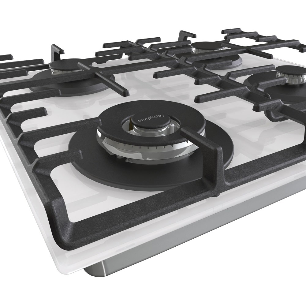 Поверхность электрическая Bosch PKE612CA2E (Serie2 / Белый / стеклокерамика / 6,6 кВт)