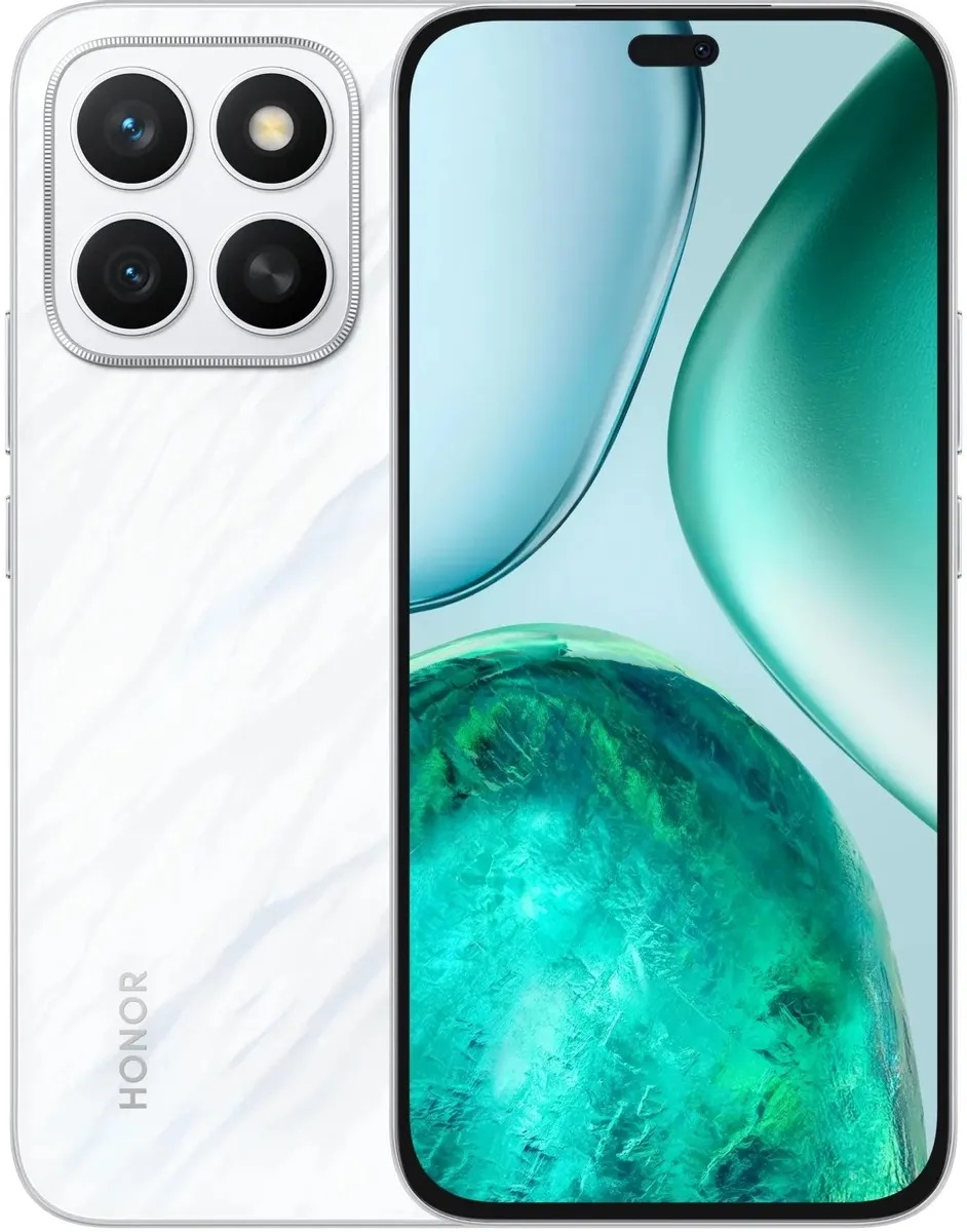 Смартфон HONOR X8c 6/128 ГБ, белый