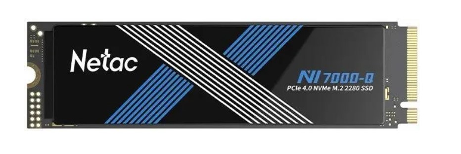 SSD M.2 накопитель 2 ТБ Netac NV7000-Q NVMe PCI-E 4.0 x4, QLC, R7100/W6200 МБ/с, 2280, 1280 TBW (NT01NV7000Q-2T0-E4X)