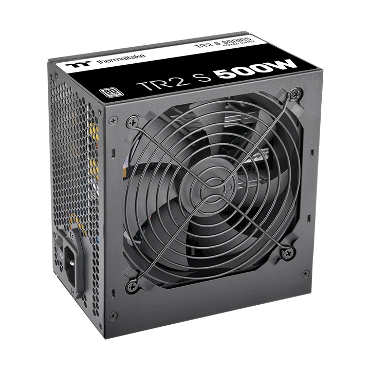 Блок питания Thermaltake 500W TR2 S (80+, 20+4 pin, 4+4 pin CPU, 2x 6+2 pin PCI-E, 4 SATA, 120mm Fan)
