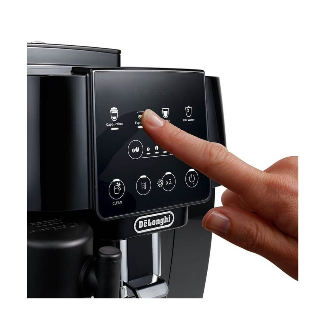 Кофемашина DeLonghi Magnifica Start ECAM220.60.B (кофе зерновой, молотый/ 1450 Вт/ 1.8 л/ автоматический капучинатор/ 4 напитка)-2