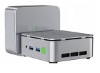 Мини компьютер GMKtec G10 AMD Ryzen 5 3500U (16GB DDR4 + 512GB SSD, WIN 11 Pro, EU Power Supply, Silver)