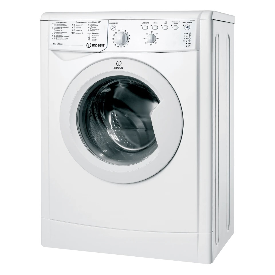 Стиральная машина Indesit IWSB 5085 (CIS) (42 см / 5кг / 800об / Eco Time / A)