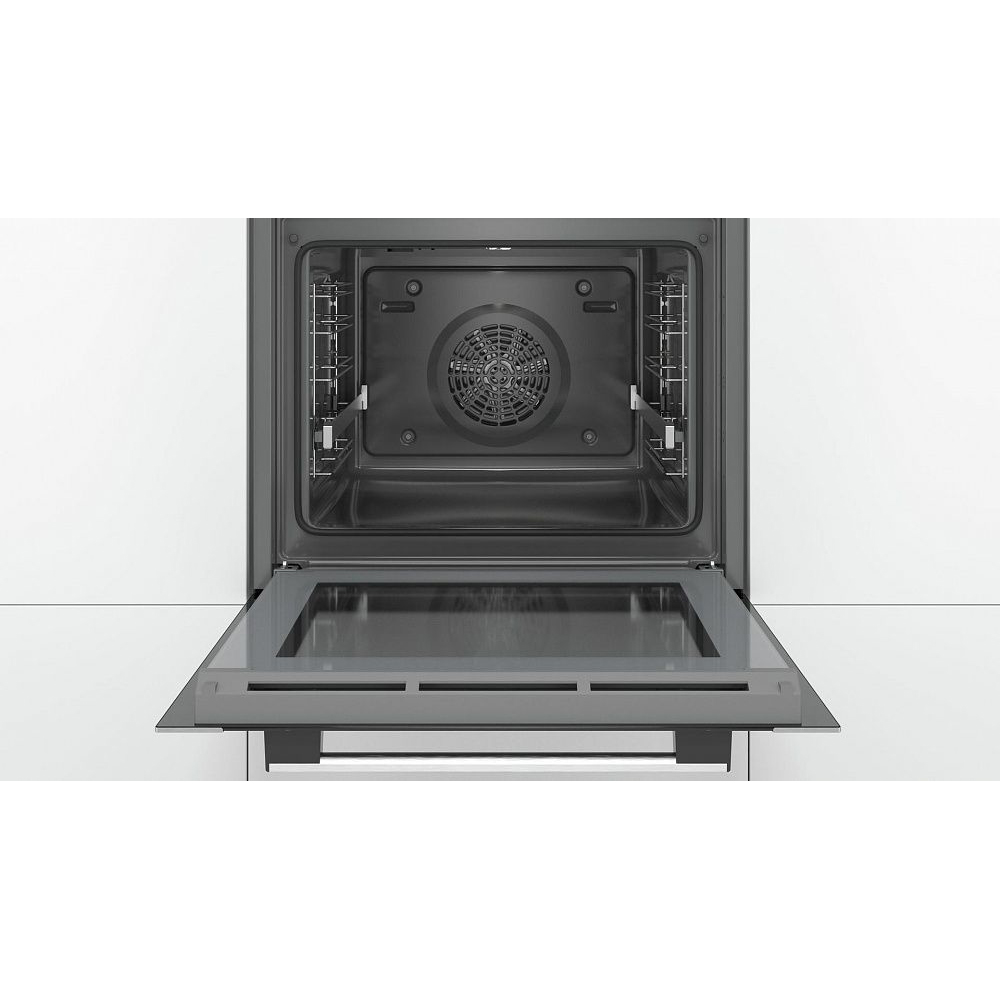 Духовой шкаф Bosch HBA3140S0 (Serie4 / 71 л / до 275 °C / Нерж. сталь / Гриль / Телескоп. напр. (x1) / TelescopeStop / A)-0
