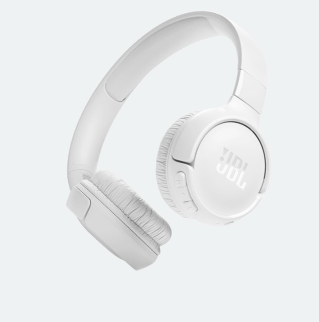 Беспроводные наушники с микрофоном JBL T520BT, 20 Гц-20000 Гц, 30 Ом, White