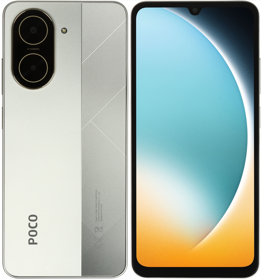 Смартфон POCO C71 3/64 ГБ, золотистый-0