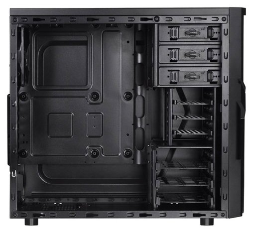 Корпус Thermaltake Versa H21/Black 3*5.25, 3*3.5/2.5int, 3*2.5int, 1*USB3, 1*USB2 CA-1B2-00M1NN-00