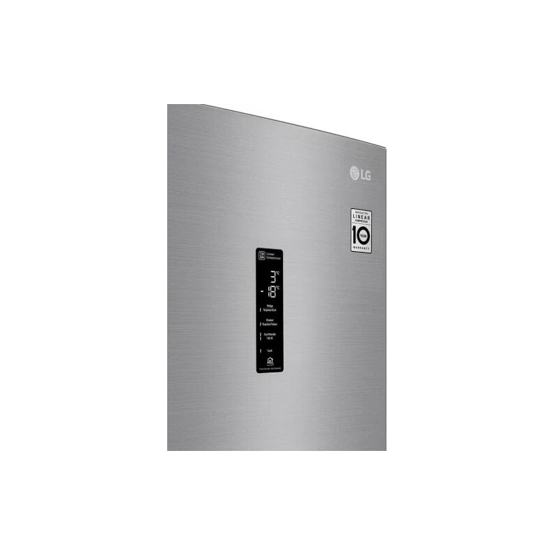 Холодильник LG GBB62PZFGN (Объем - 384 л / Высота - 203см / A++ / Серебристый / NoFrost / Smart Inverter™ / LG SmartThinQ™ / Wi-Fi)
