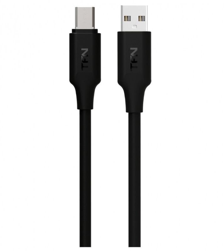 Кабель TFN micro-USB - USB, 2м, Черный — Фото 1